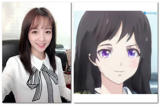 Cách tạo hình đại diện Anime bằng Meitu