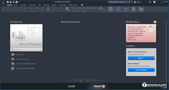 Hướng dẫn tải và cài AutoCAD 2021
