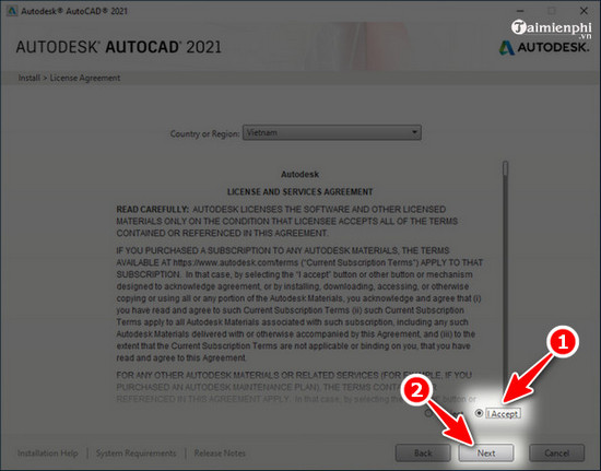 guide and install autocad 2021 6