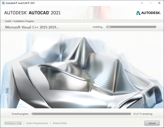 guide and install autocad 2021 9