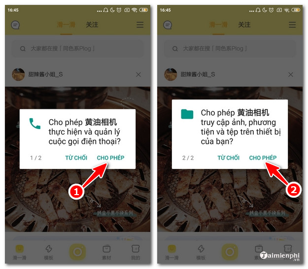chinh sua anh tren android bang butter camera