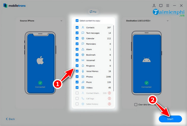 chuyen du lieu sang iphone 12 moi voi mobiletrans