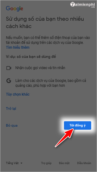 cach dang ky tai khoan gmail tren dien thoai oppo