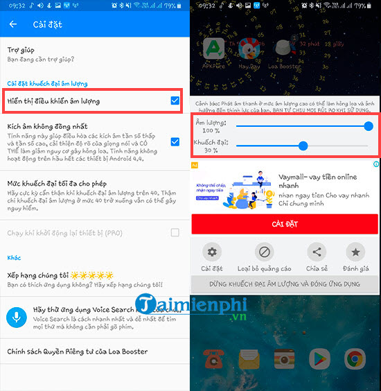 cach chinh tang am luong loa tren dien thoai android 5