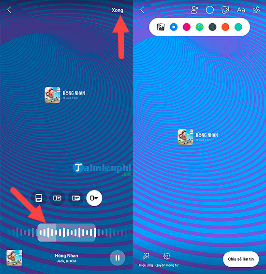 how to insert music into him on facebook story 4