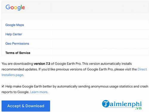 how to install google earth pro mien phi 3