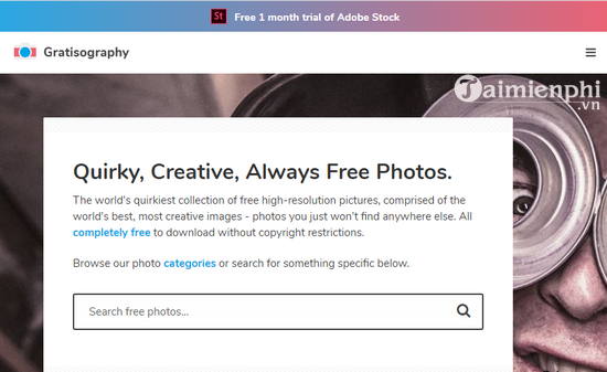 Top website miễn phí cho phép bạn download hình ảnh chất lượng cao