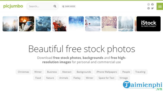 Top website miễn phí cho phép bạn download hình ảnh chất lượng cao