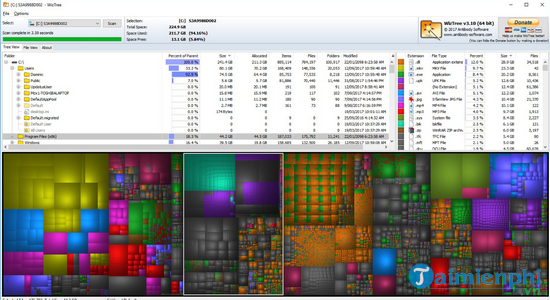 top cong cu phan tich dung luong o dia tot nhat cho windows 10 6