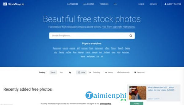 Stock photo là gì? Các trang web stock photo miễn phí