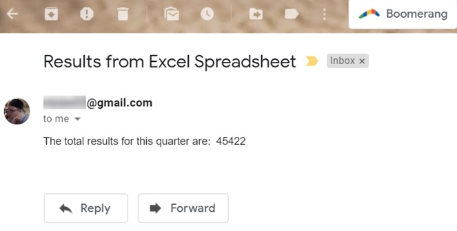 Cách gửi email từ bảng tính Excel bằng Script VBA
