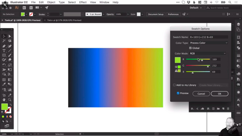 how to create and edit gradients in adobe illustrator 6