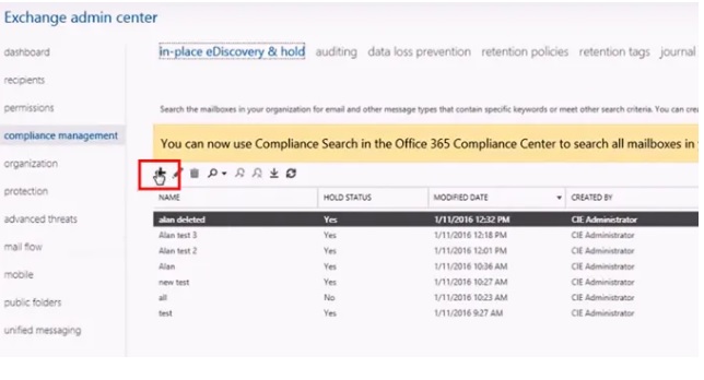 Reclaiming email messages in office 365 6