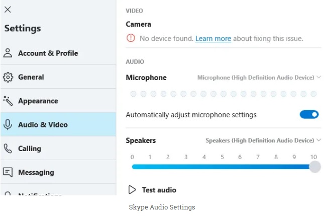 sua loi microphone khong hoat dong tren windows 10 8