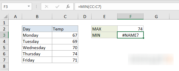 Hướng dẫn sửa lỗi #NAME? trong Excel