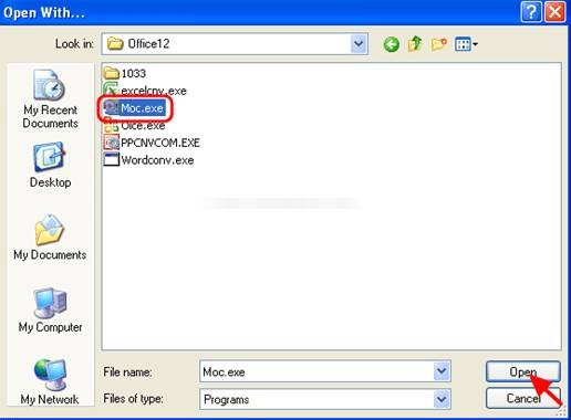 sua loi file is not in a recognizable format khi mo cac file excel 2007 2010 3