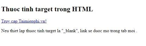 Link (liên kết) trong HTML