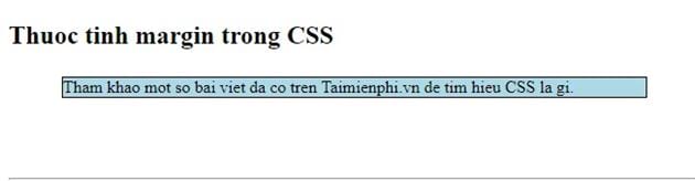 thuoc tinh margin trong css 6