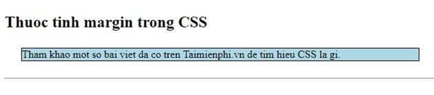 thuoc tinh margin trong css 10