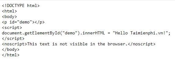 Javascript Trong Html Cú Pháp Và Ví Dụ Minh Họa 3701