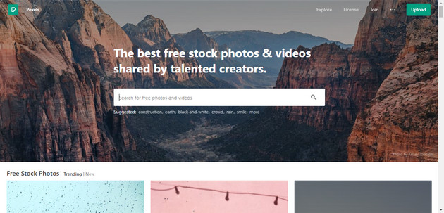 Top website cung cấp ảnh Stock miễn phí