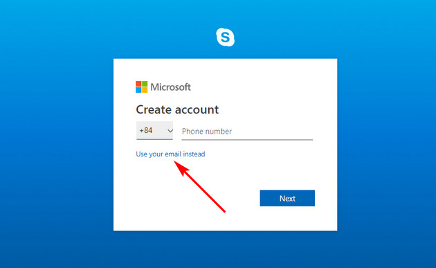 Cách tạo tài khoản Skype không cần số điện thoại