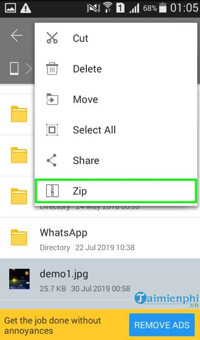 Cách gửi hình ảnh chất lượng cao trên WhatsApp cho Android