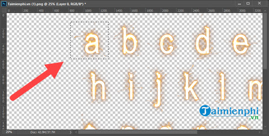 Cách chèn chữ cháy đẹp bằng Photoshop