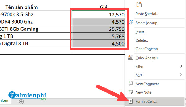 Cách tạo khoảng cách giữa chữ và viền trong Excel 10 cach tao khoang cach giua chu va vien trong excel