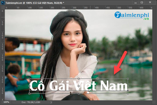 Cách tạo viền chữ trong Photoshop CC, CS6