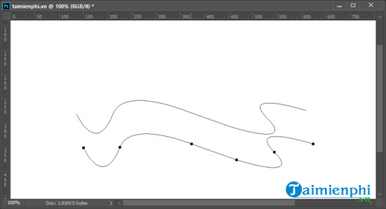 How to draw curved lines in photoshop 14