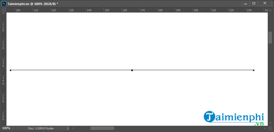Cách vẽ đường thẳng, đường cong trong Photoshop