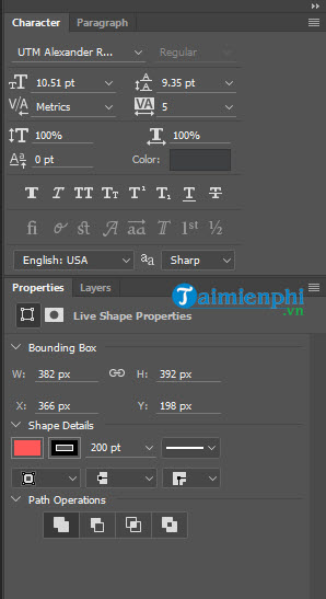 Cách vẽ hình tròn trong Photoshop trên máy tính