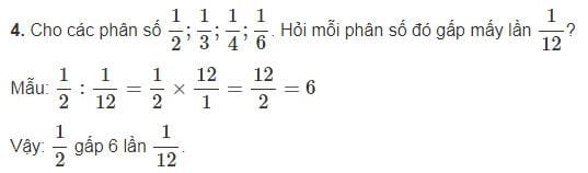 giai bai 4 trang 137 sgk toan 4