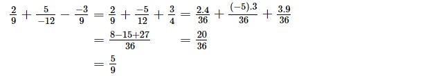 Giải toán lớp 6 tập 2 trang 33, 34, 35 phép trừ phân số