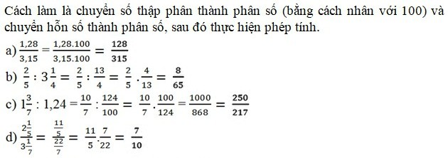 Giải toán lớp 6 tập 2 trang 57, 58, 59, 60 tìm tỉ số của hai số