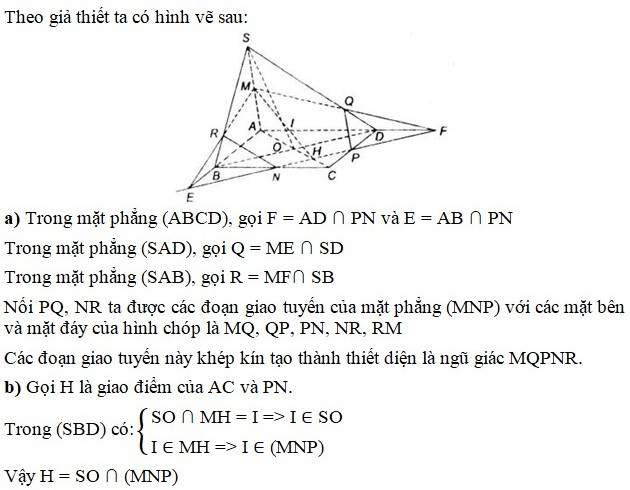 Trắc nghiệm Hình học 11 Chương 2 Quan hệ song song trong không gian có đáp  án  Toán Học Việt Nam