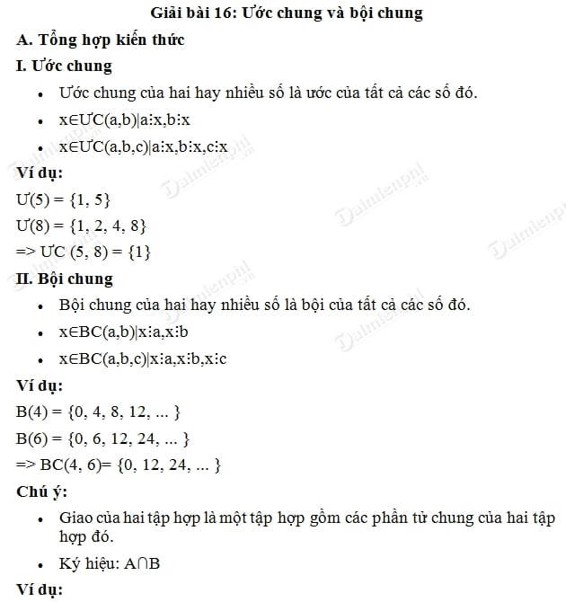giai bai uoc chung va boi chung