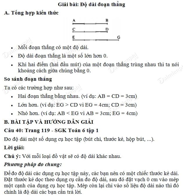 giai bai do dai doan thang