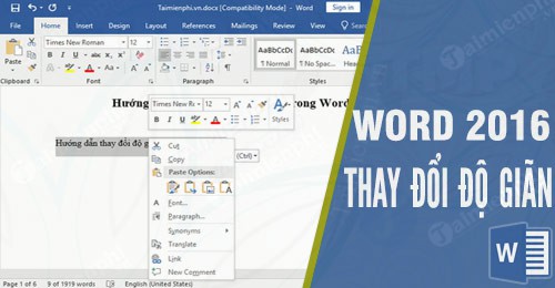 Độ giãn chữ trong Word: Bạn đang muốn biến tài liệu của mình trở nên độc đáo hơn? Độ giãn chữ trong Word sẽ giúp bạn tạo ra những hiệu ứng đặc biệt cho bản in của mình. Với tính năng này, bạn hoàn toàn có thể tùy chỉnh độ rộng giữa các chữ trong tài liệu sao cho phù hợp với sở thích.