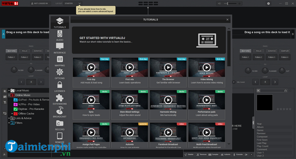 Cách cài virtual dj, setup Virtual DJ Pro mix nhạc