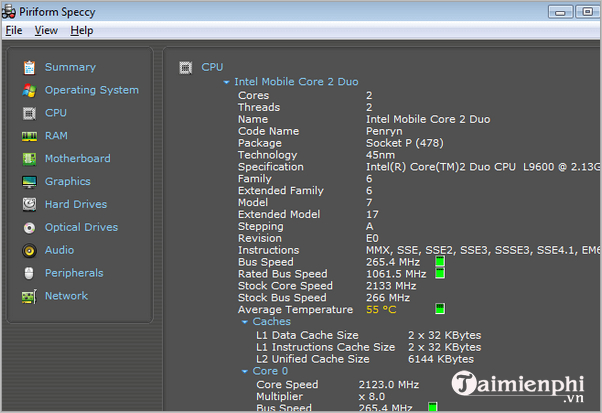 phan mem kiem tra nhiet do cpu