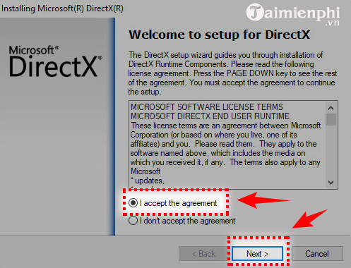 Hướng dẫn cài đặt DirectX bản mới nhất