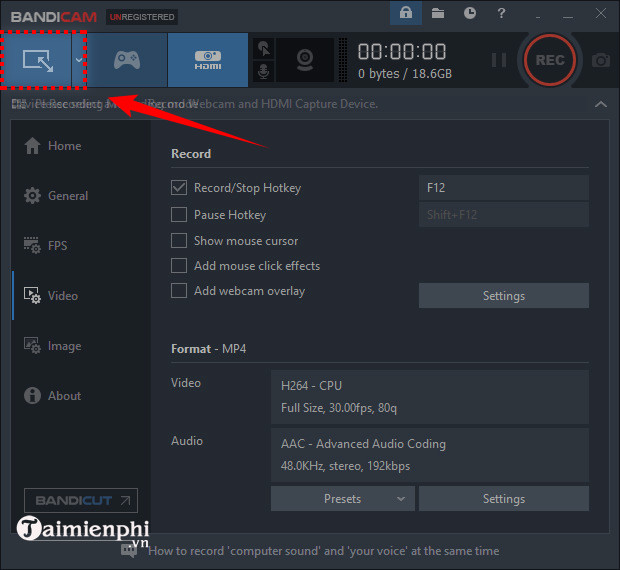 Cách quay video game bằng Bandicam trên máy tính
