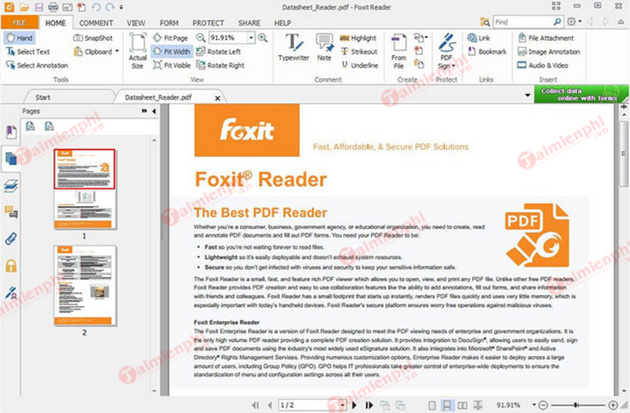 Top phần mềm đọc file PDF trên máy tính tốt nhất