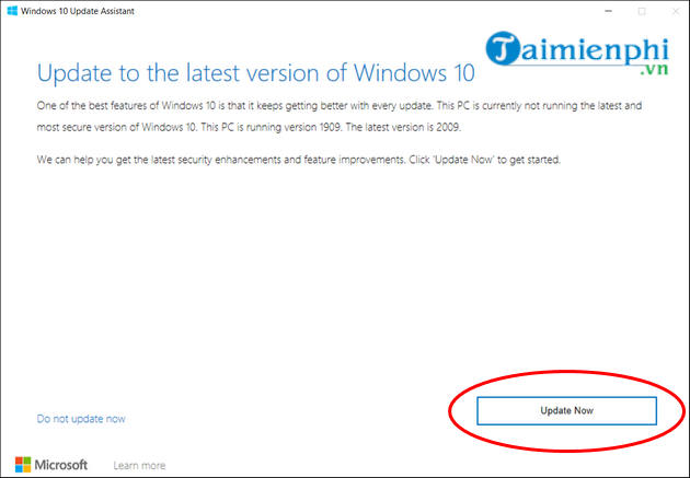 Cách cập nhật Windows 10, Update Win 10 lên phiên bản mới