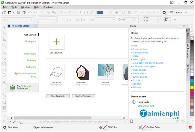 Cài và sử dụng Corel, thiết kế ảnh chuyên nghiệp với CorelDraw