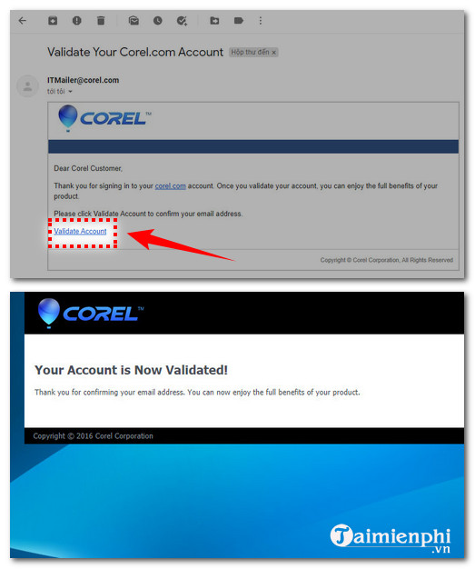 Install and use Corel