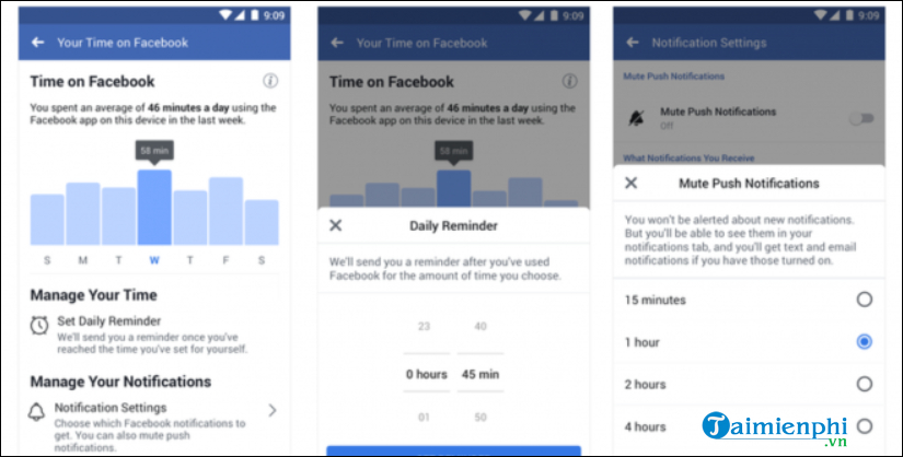 Cách kích hoạt Facebook Quiet Mode