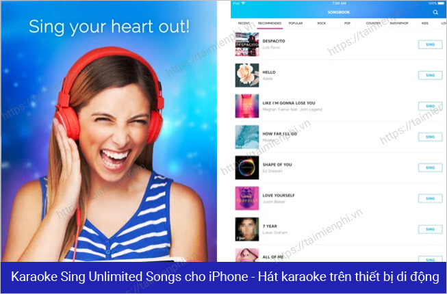 Top ứng dụng hát karaoke trên điện thoại hay nhất